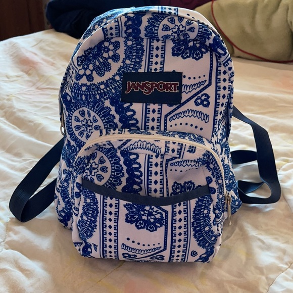 Jansport Half Pint Mini Backpack Swiss Lace - Picture 2 of 14